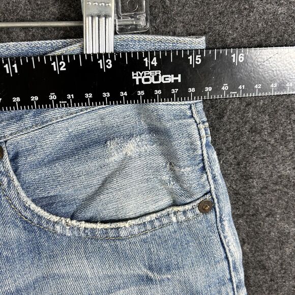 Polo Ralph Lauren Bermuda Jean Shorts Women's 27 Blue Sutton Boyfriend Cut Off - Picture 6 of 10